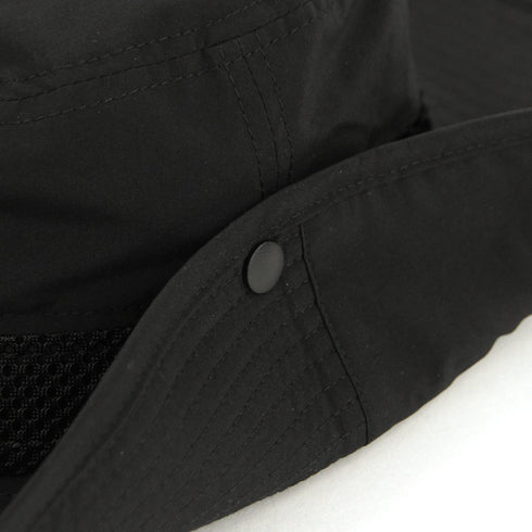 poler 2WAY LONG BRIM SUNGUARD HAT - BLACK